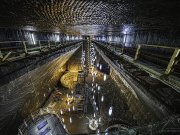 Salina Turda - Old salt mine in Cluj County, Romania