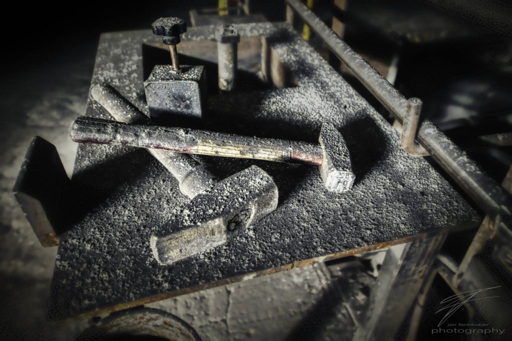 Hammered - Hammers in the old Ferrum foundry in Schafisheim, Switzerland, Schweiz